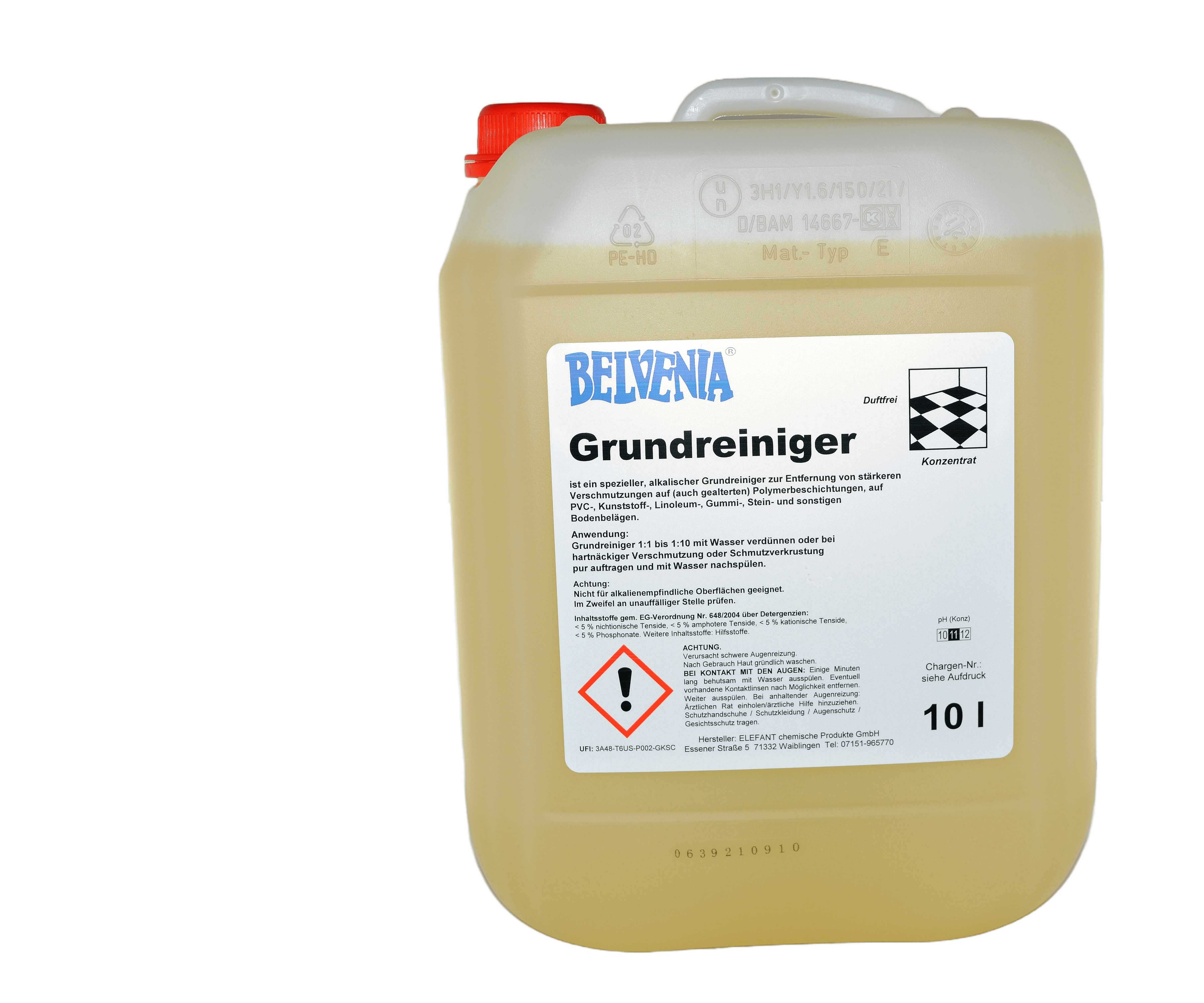 BELVENIA-Grundreiniger 10 Liter Kanister