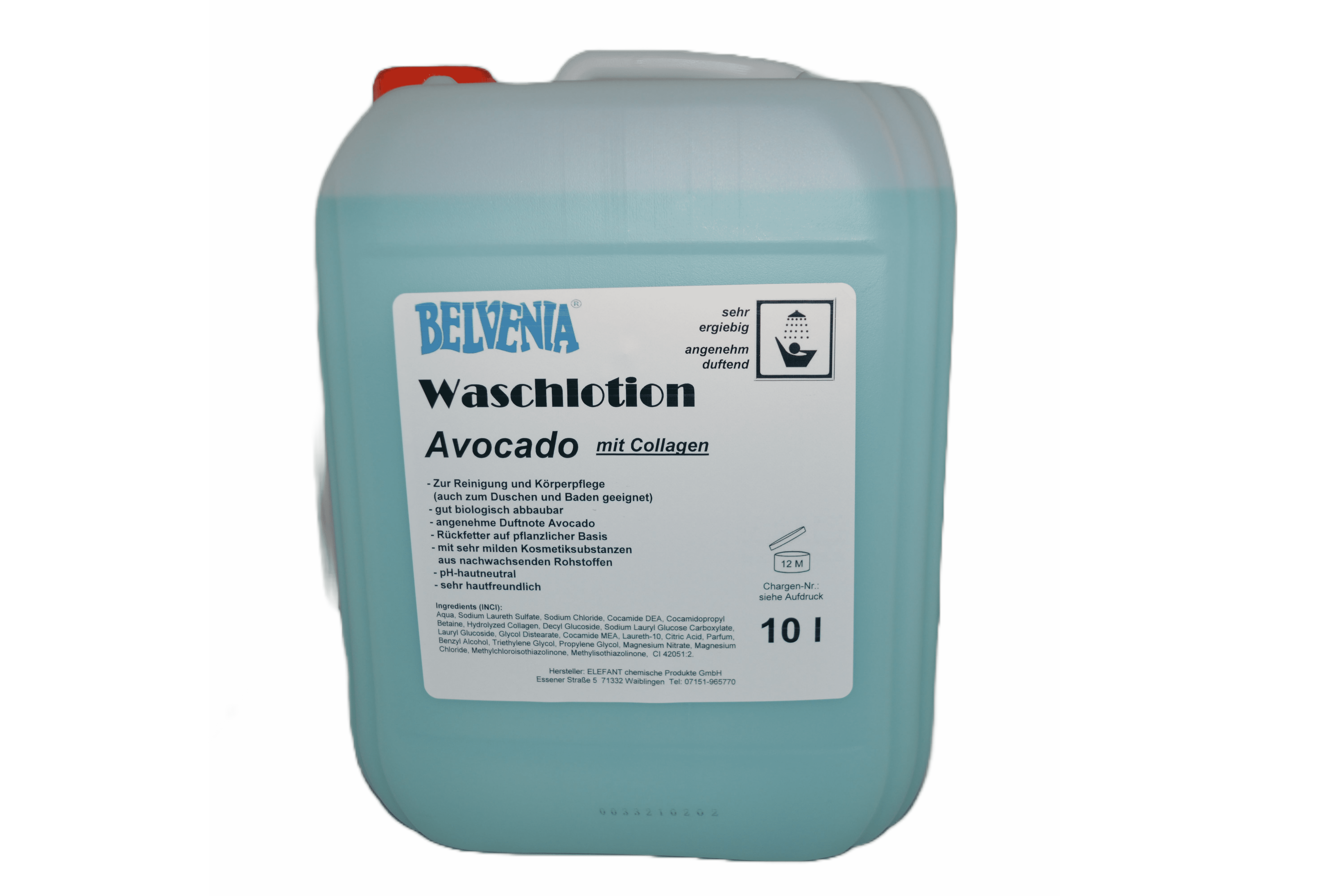 BELVENIA-Handwaschpaste Holzmehl 10 KG Eimer